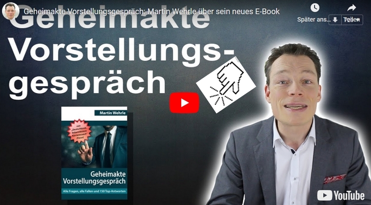 Vorstellungsgespräch Martin Wehrle