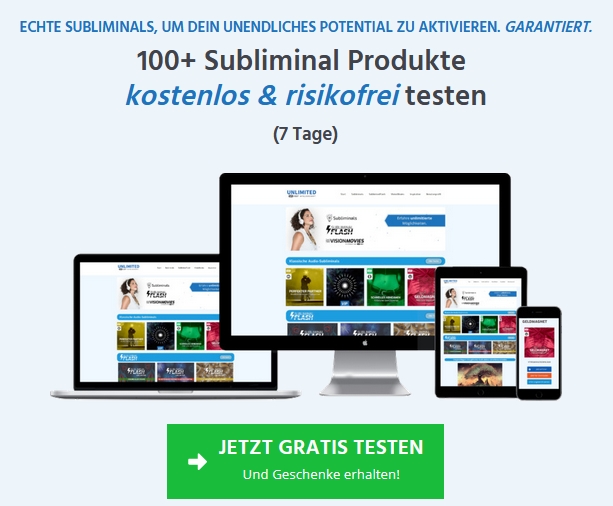 Subliminals gratis 7 Tage testen