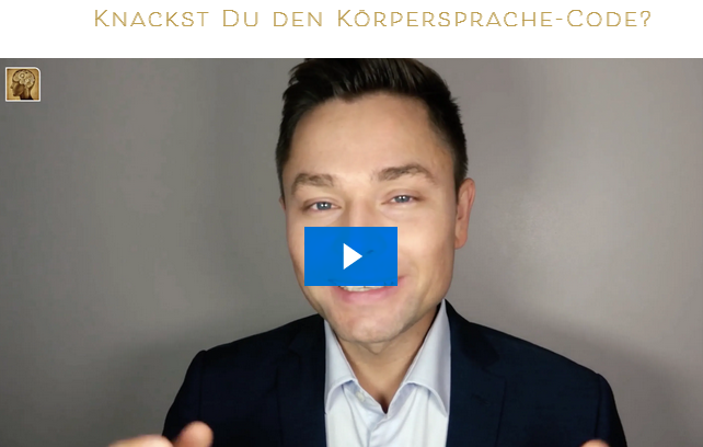 Gestik Körperspreche Menwchen lesen