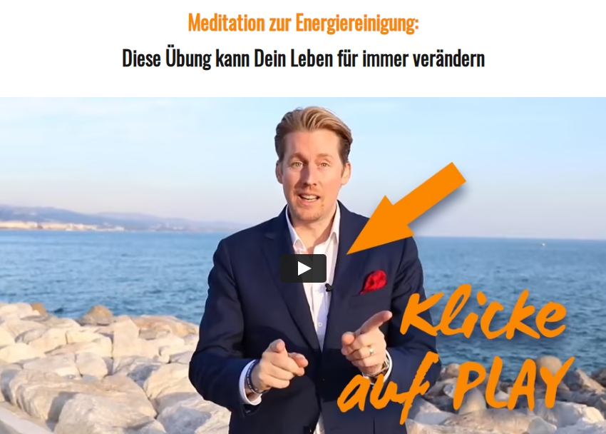 Meditation zur Energiereinigung